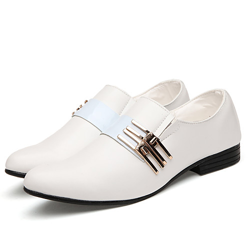 Men's Dress Shoes Faux Leather Spring / Fall Business Oxfords Slip Resistant Black / White / Brown / Wedding / Rivet / Comfort Shoes / EU40
Men's Dress Shoes Faux Leather Spring / Fall Business Oxfords Slip Resistant Black / White / Brown / Wedding / Rivet / Comfort Shoes / EU40