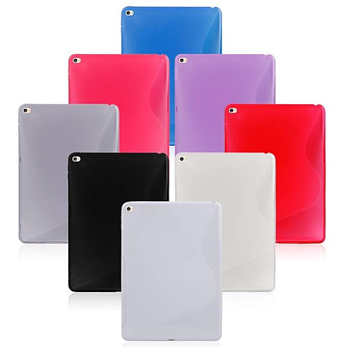 FITIN Solied Color Streamlined Design Soft Case for iPad Air 2 (Assorted Colors)