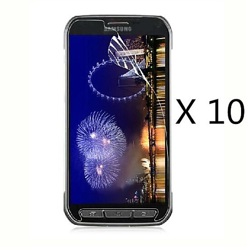 (10 pcs) High Definition Screen Protector for Samsung Galaxy S5 Active G870