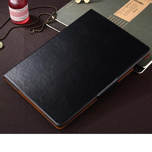 Crazy Horse Pattern PU Leather Case with Stand with Card Holder for iPad Air 2/iPad 6 (Assorted Colors)