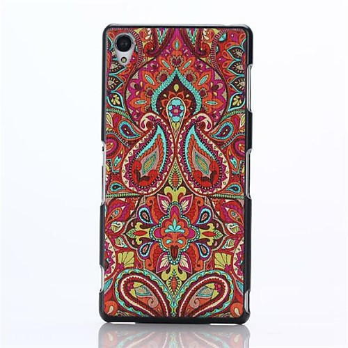 Decorative Pattern PC Hard Back Case for Sony Z3 L55T