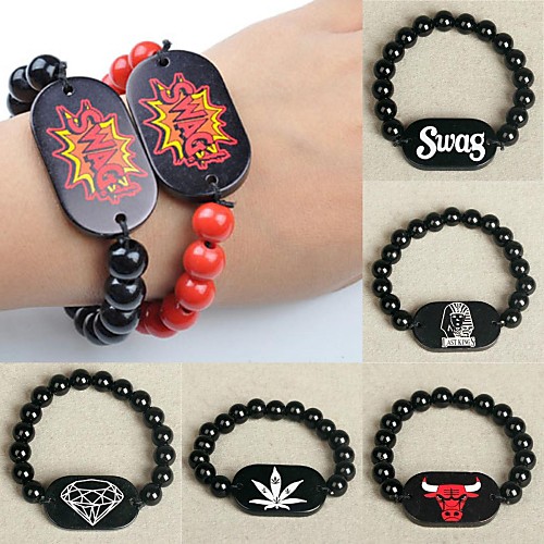 Fashion Acrylic Hiphop Bracelets