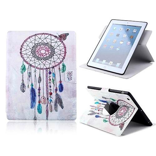 Windbell Design PU Full Body Case with Stand for iPad Air