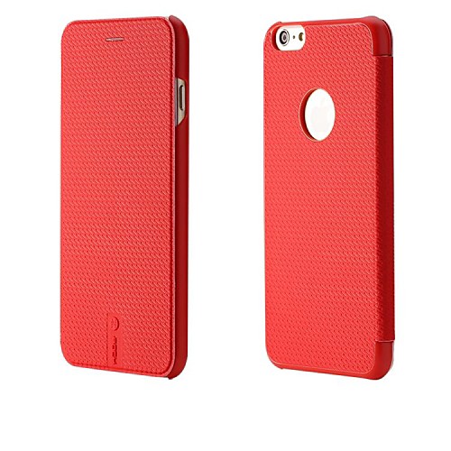 ROCK™ Built-in Two-dimensional Code NFC-enabled Smart Cards PU Leather Full Body Case for iPhone 6 (Assorted Colors)