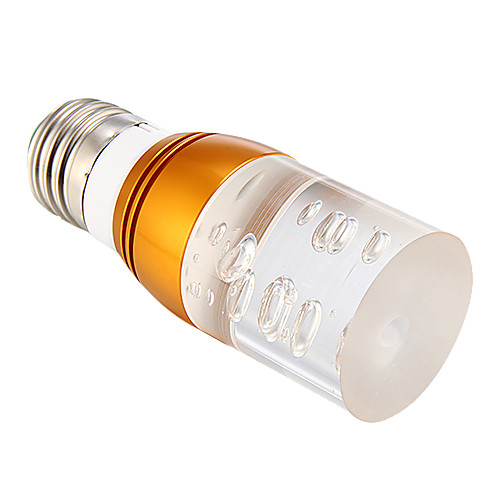 E27 3W RGB кристалл Светодиодная лампа с 24 клавиши ИК-пульт (85V-265V)