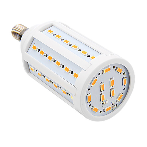 e14 15w 60  5730smd 1000lm 3000-3500K теплый белый свет привел кукурузы лампочку (220)