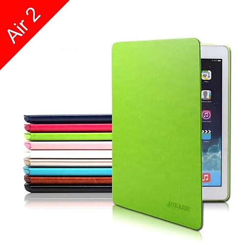 High Grade Business Crystal Surface Full Body Case with Stand for iPad Air 2 (Assorted Colors)