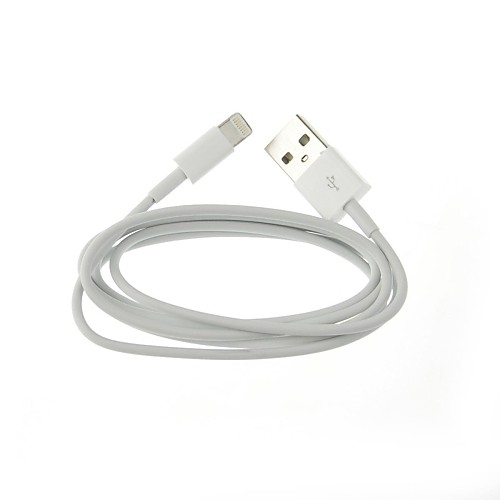 1м USB2.0 мужчины к 8-контактный молнии круглого кабеля для Iphone 6/6 плюс / 5 / 5s / Ipad Mini / Ipad 4 (100см)