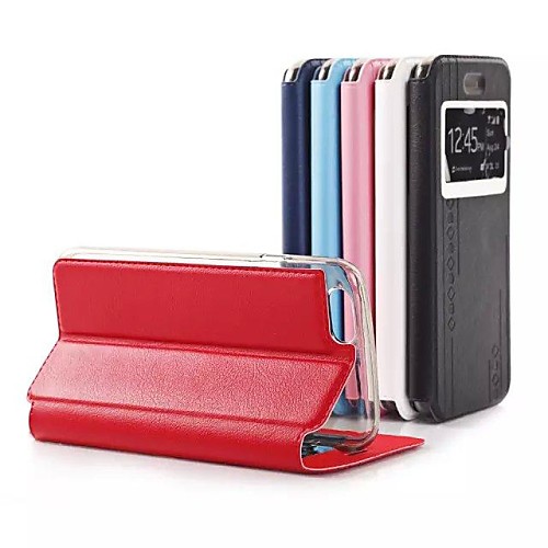 New Smart Luxury Flip Leather Cover for iPhone 6  (Assorted Colors)