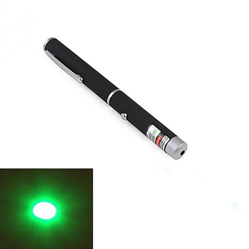 LT-011 форма ручки 1-паттерн зеленый свет лазерной указки (2mw.532nm.2xaaa.black)