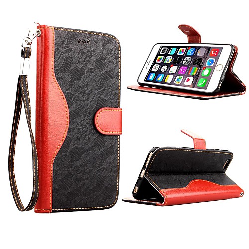 KARZEA Luxury Slim Mixed Colors TPU Leather Full Body With Stand and Stylus for iPhone 6 (Assorted Colors)