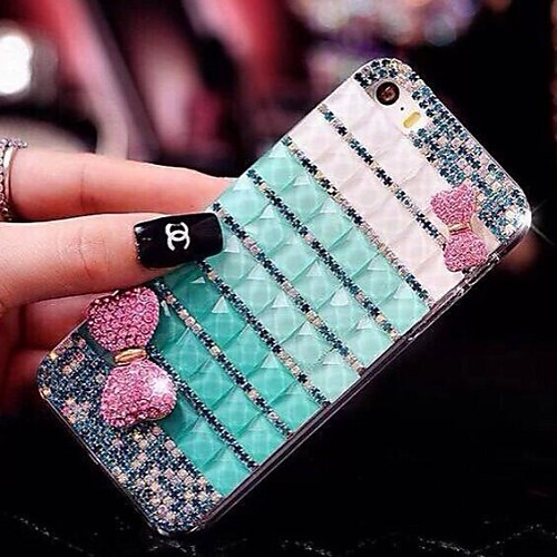 Stick Drill Pattern Plastic Cover for iPhone 6