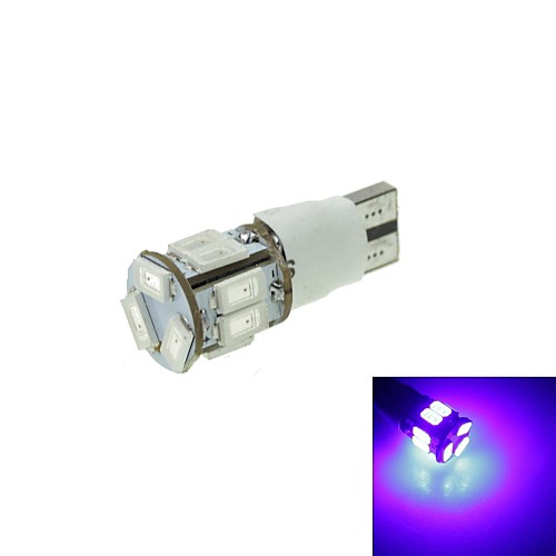 t10 LED 2-режиме синий 5w 11x5630smd 550Lm для автомобилей стоп-сигнал (dc12-16v)