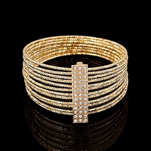 Multi Circle Diamond Bracelet