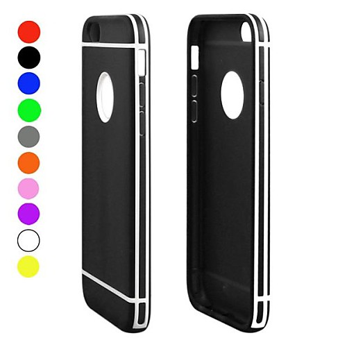 ENKAY Protective TPU with Plastic Back Case Cover for iPhone 6 (Assorted Colors)