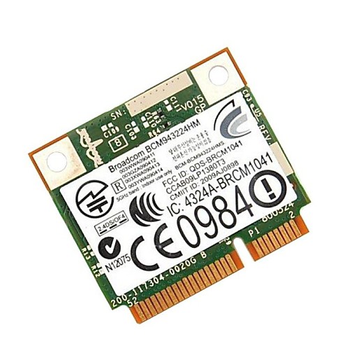 2,4 5 г в 300 л.с. Точка WiFi карты bcm94322hm8 Broadcom bcm4322 для окна Mac OS X