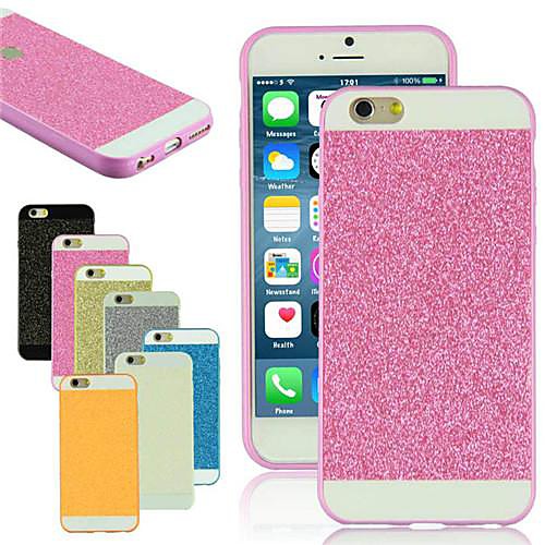 Soft TPU Bling Glitter Back Case Cover for iPhone 6(Assorted Colors)