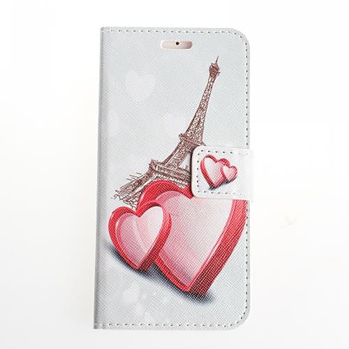 Eiffel Tower Pattern  PU Leather Case for iPhone 6