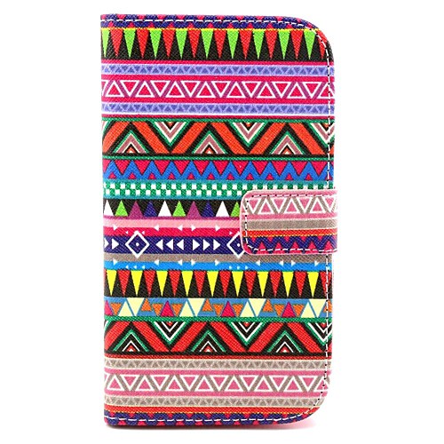 The Tribe Pattern PU Leather Full Body Case with Stand for Galaxy Grand Neo I9060