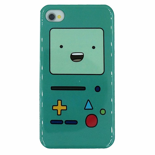 Cartoon Figure Pattern PC Hard Back Cover Case for iPhone 4/4S