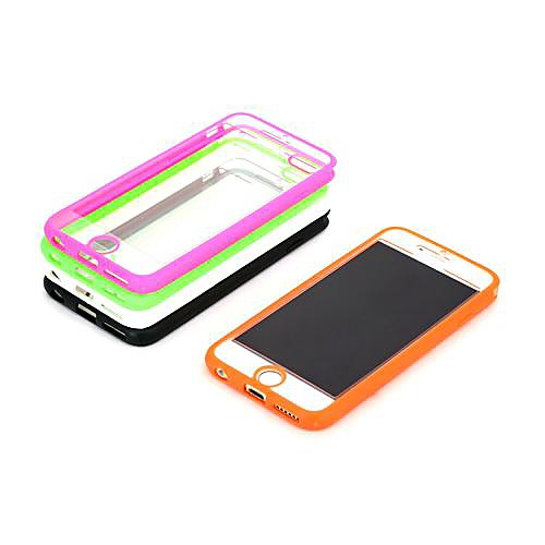 Transparent Design Durable Hard Case for iPhone 6 (Assorted Colors)