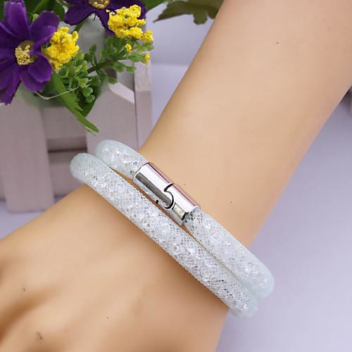 Fashion Multilayer   Drill Magnet  Handmade Bracelet