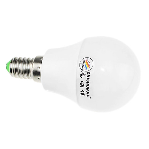 zhishunjia e14 3w 6x5630smd 220lm 3000K теплый белый lightled глобус лампы (AC 85 ~ 265В)