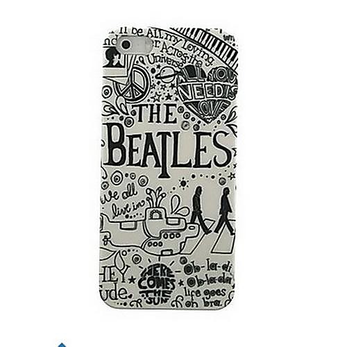 Beatles шаблон жесткий футляр для iPhone 5 / 5s