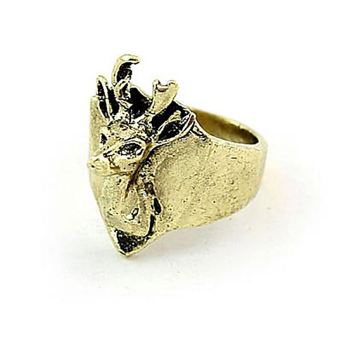 Fashion Retro Deer Rings Random Color