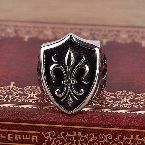 Men's Band Ring Ring Signet Ring Dark Silver Stainless Steel Alloy Vintage Casual European Gift Jewelry
Men's Band Ring Ring Signet Ring Dark Silver Stainless Steel Alloy Vintage Casual European Gift Jewelry
