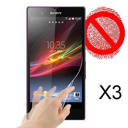 матовая защитная пленка для Sony Xperia Z / l36h (3 шт)