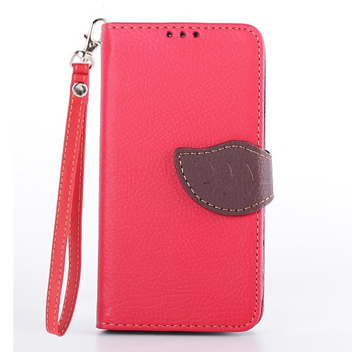 Leaves Pattern Full Body PU Leather Case with Card Slot for  LG Series III L70(Assorted color)