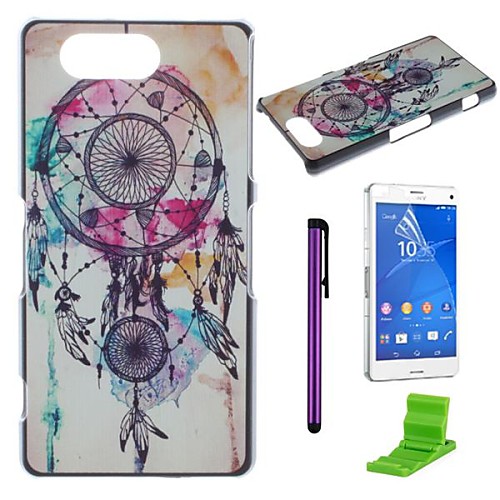 Dream Catcher Pattern PC Hard Case with Screen Protector,Stylus and Stand for Sony Xperia Z3 Compact / Z3 mini M55w