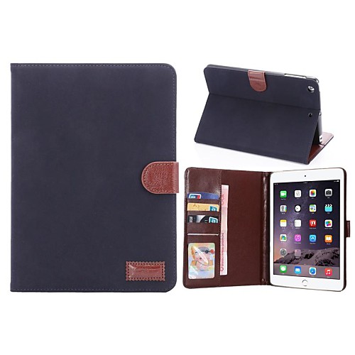 High-grade Full Body Leather Case with Card Slot and Stand for for iPad Mini 3/2(Assorted Color)