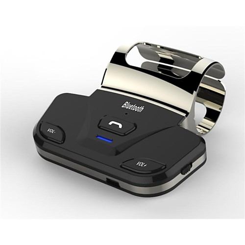 

руль в автомобиле громкой Bluetooth автомобильный комплект Bluetooth с громкой связью поддержка 2 подключением телефонов