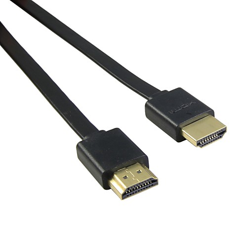 LWM ™ премиум High Speed HDMI плоский кабель 3 фута 1 м между мужчинами v1.4 шнура для 1080p HDTV PS3 Xbox BluRay DVD