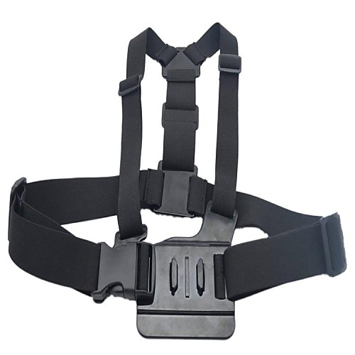 HTL-308 Front Chest Elastic Belt Shoulder Strap for Gopro Hero 4, 3, 3 HD, AEE SD20, SD21, SJ4000