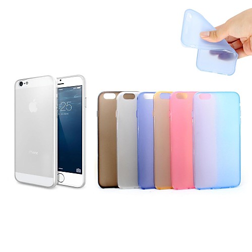 [XmasSale]XUNDD Grind Arenaceous Ultra Thin Style Soft  TPU Hard Back Cover for iPhone 6 Plus(Assorted color)