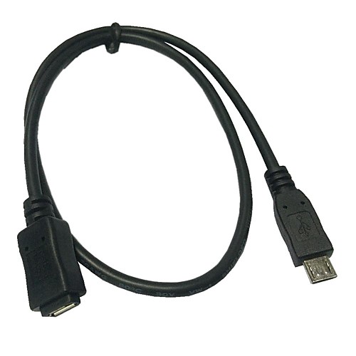 0,5 м 1.5ft Micro USB мужчина к Micro USB женщина 5pin удлинитель с носителями MHL OTG