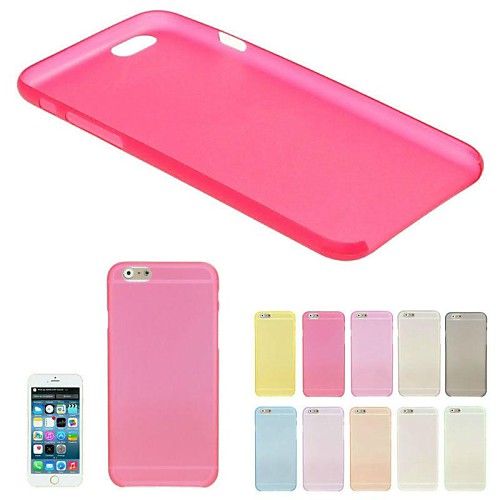 Ultrathin Colorful Scrub Matte Case for iPhone 6 (Assorted Color)