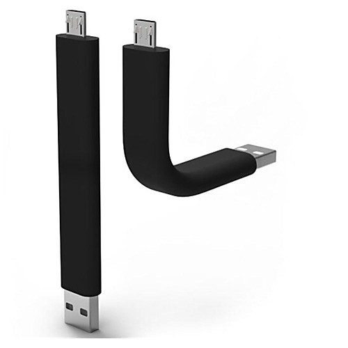 Ствол гибкий позиционируемый Micro USB кабель подставка для Samsung S2 S3 S4 (разных цветов)