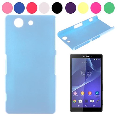 Pure Color Non-Slip Design Hard Case for Sony Xperia Z3 Mini(M55w)(Assorted Colors)