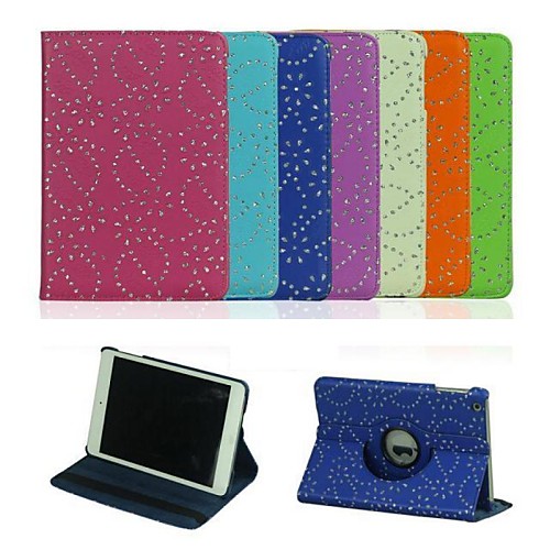 7.9 Inch 360 Degree Rotation Diamante Pattern with Stand Case for iPad mini/mini 2(Assorted Colors)