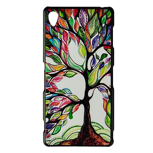 FITIN Lovely Tree Pattern Plastic Hard Case for Sony Xperia Z2