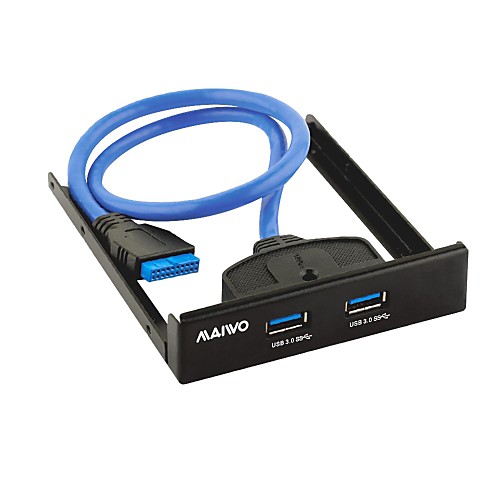 maiwo kc010 2port USB3.0 на передней панели