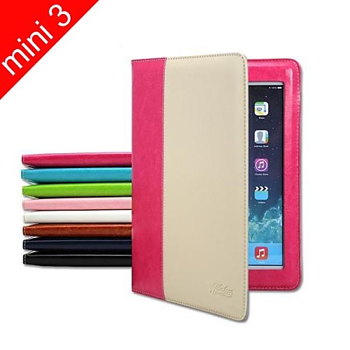 High Grade Business Hit Color Series Full Body Case with Stand for iPad mini 1/2/3 (Assorted Colors)