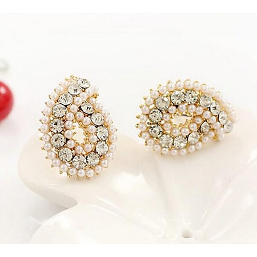 Love Is When You Water Pearl Stud Earrings