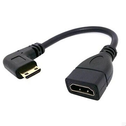 0.17m HDMI v1.4 женщина в мини-HDMI мужчин кабеля