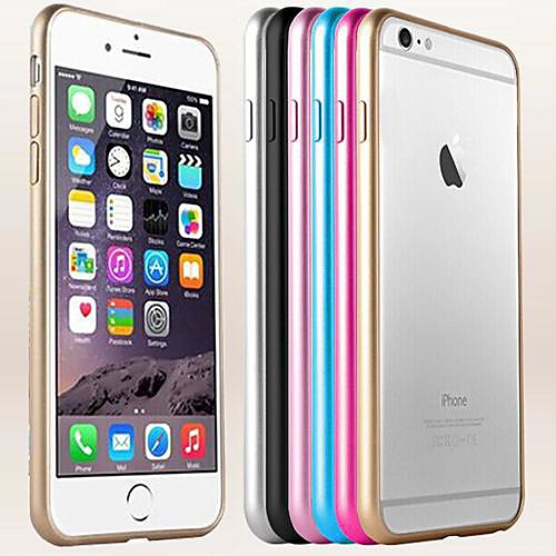 DF Arc-shaped Aluminium Metal Bumper  Frame for iPhone 6 (Assorted Colors)