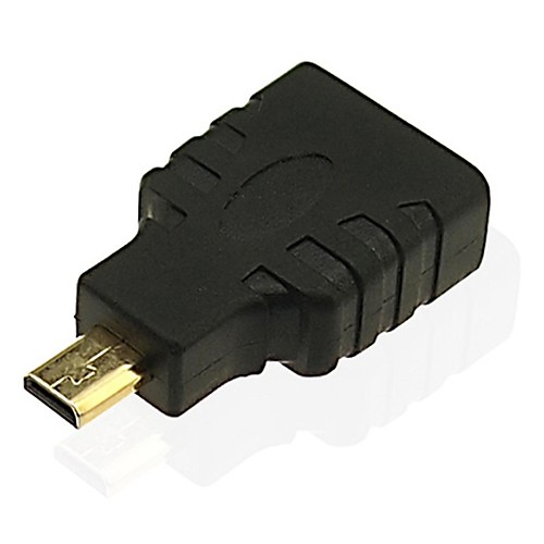 Micro HDMI мужчина к HDMI Женский адаптер конвертер